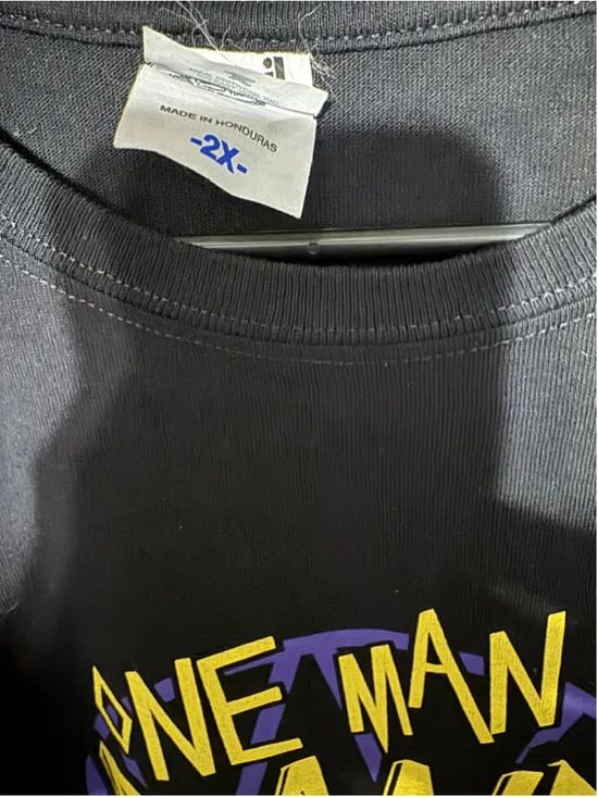 Heath Slater One Man Band WWE T Shirt Men's Size XXL Black New Without Tags - Picture 5 of 17